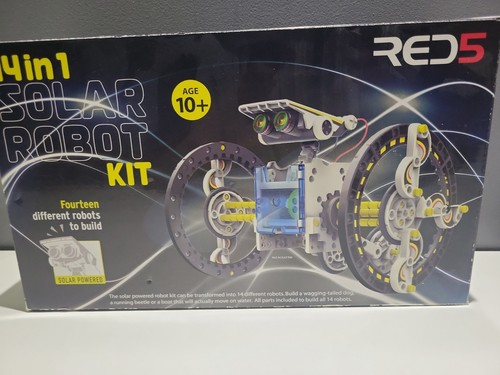 Solar robot building - 14-in-1,
