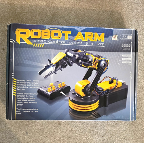 Wired control robot arm kit - control,