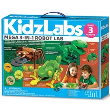 4M Mega Robot Lab- 3 in 1