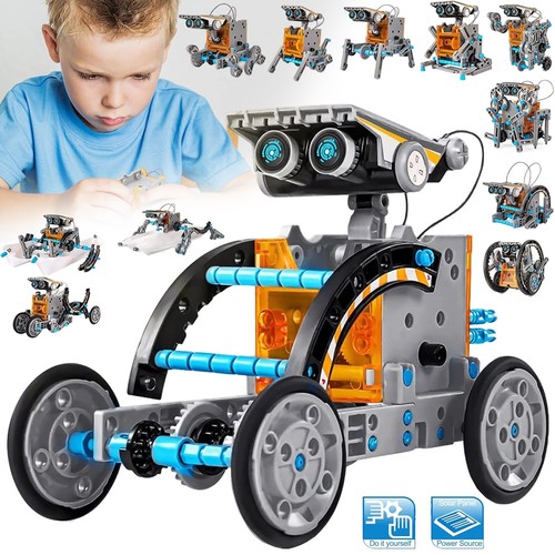 Solar robot toy - 12in1, stem